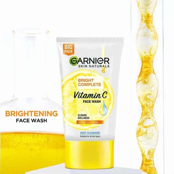 Garnier Bright Complete Vitamin C Facewash - Image 2