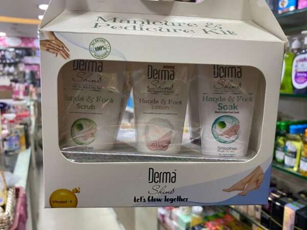 Derma Shine Manicure & Pedicure Kit 6 in 1