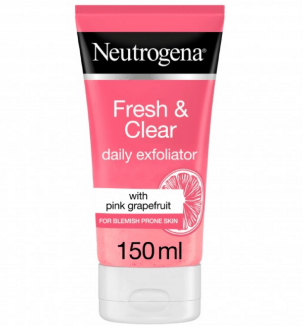 Neutrogena Fresh & Clear Daily Exfoliator with Pink Grapefruit