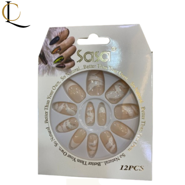 Artificial Nails Skin colors (12pcs)